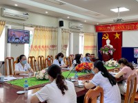 Hội nghị tập huấn trực tuyến hướng dẫn tiêm chủng các loại Vắc xin phòng COVID-19
