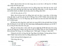 Thông báo lựa chọn nhà thầu gói thầu mua máy hấp tiệt trùng phục vụ công tác kiểm soát nhiễm khuẩn của Bệnh viện đa khoa tỉnh Cao Bằng năm 2022.