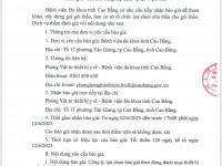 Yêu cầu báo giá thẩm định giá
