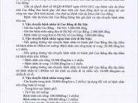 Thông báo về giá dịch vụ vận chuyển bệnh nhân