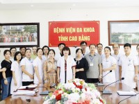 Bệnh viện đa khoa tỉnh Cao Bằng bổ nhiệm mới, bổ nhiệm lại và điều động bổ nhiệm 17 viên chức quản lý.