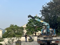 Hoạt động chỉnh trang khuôn viên tại Bệnh viện đa khoa tỉnh Cao Bằng hưởng ứng Tuần lễ Quốc gia Nước sạch và Vệ sinh môi trường năm 2026.