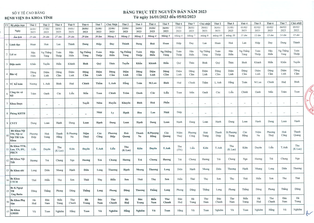 lịch trực tết nguyên đấn 01