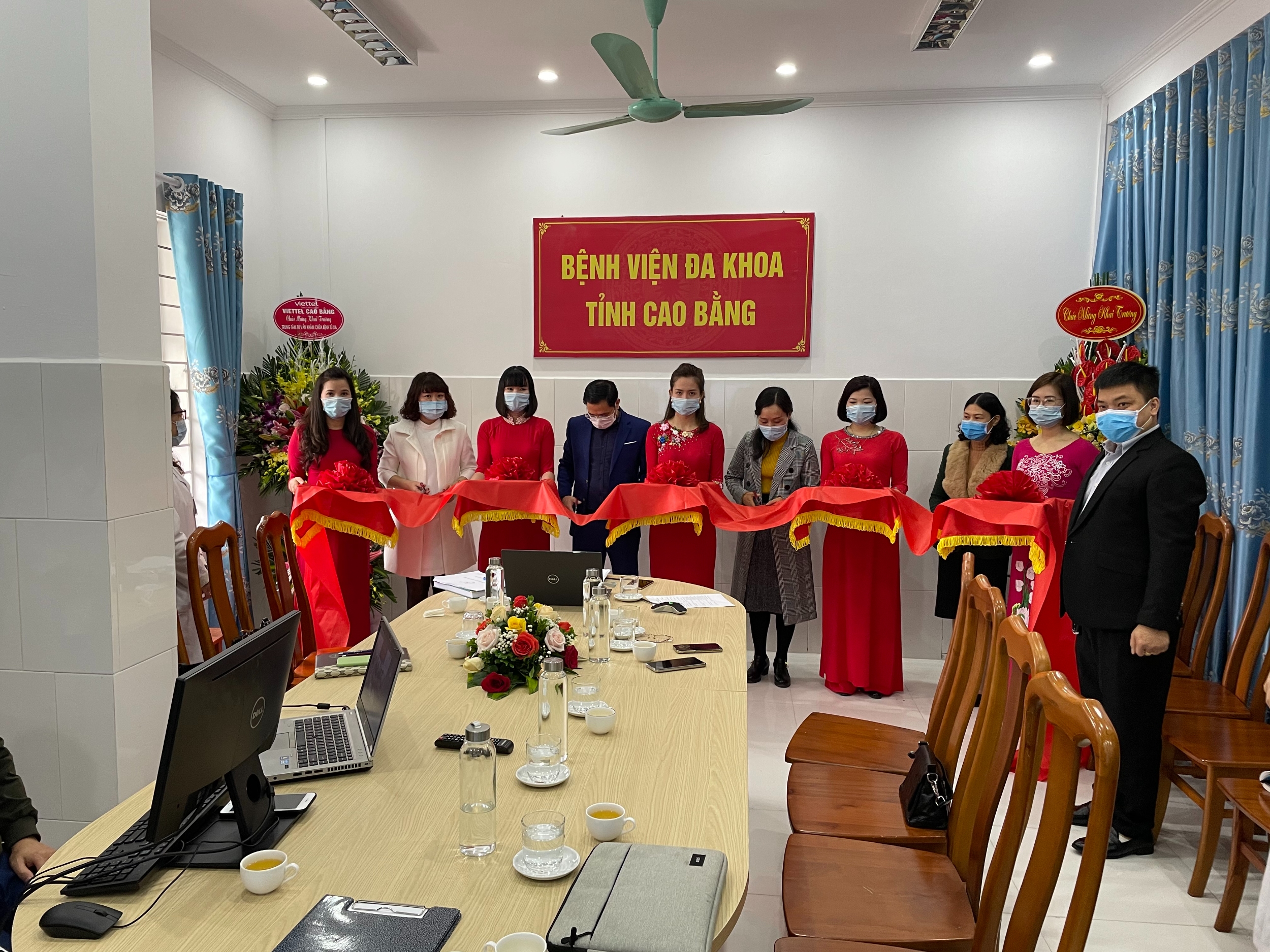 Hệ thống khám chữa bệnh từ xa của Bệnh viện đa khoa tỉnh Cao Bằng được khai trương từ tháng 2 2021