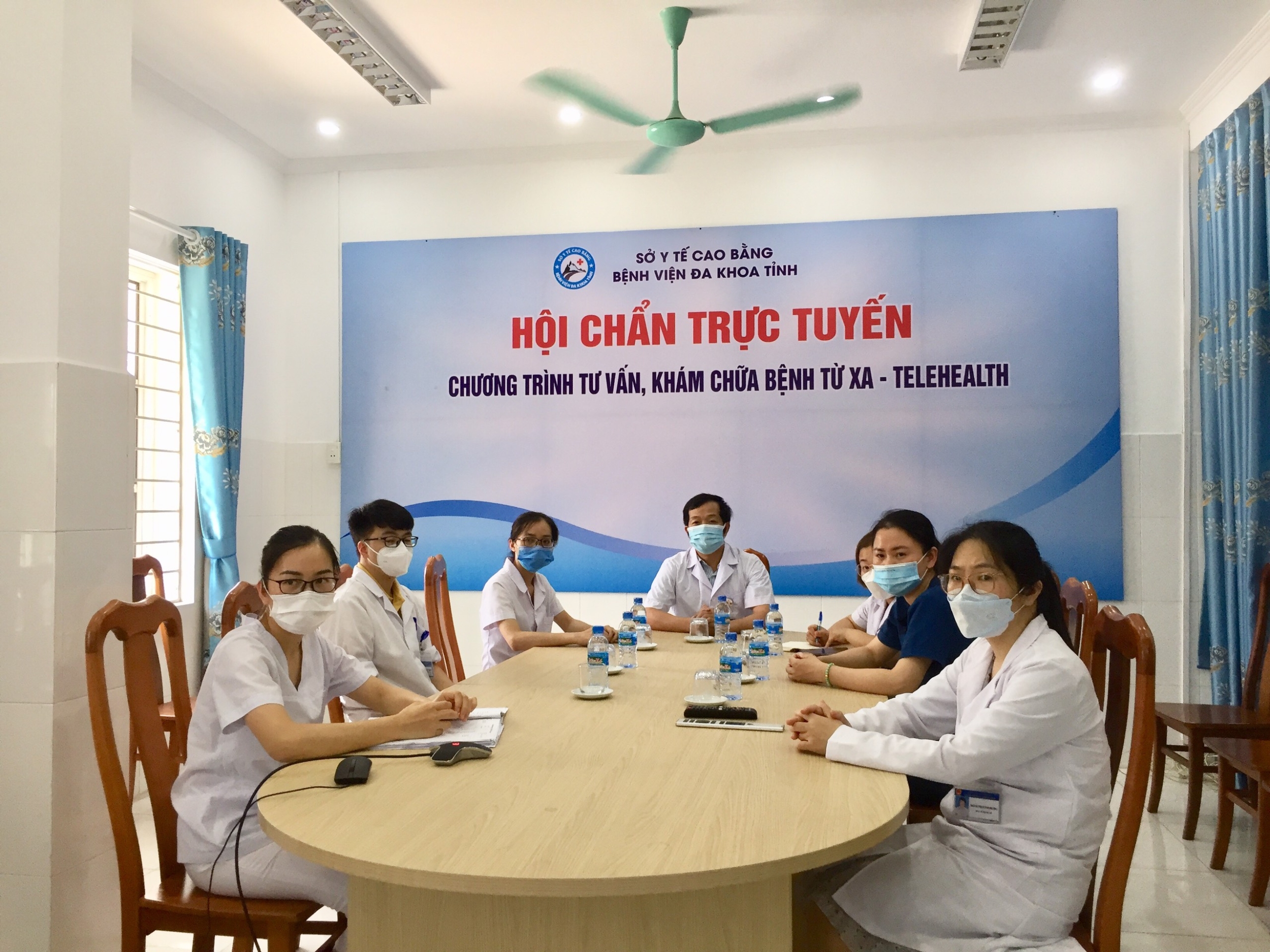 Điểm cầu Bệnh viện đa khoa tỉnh Cao Bằng