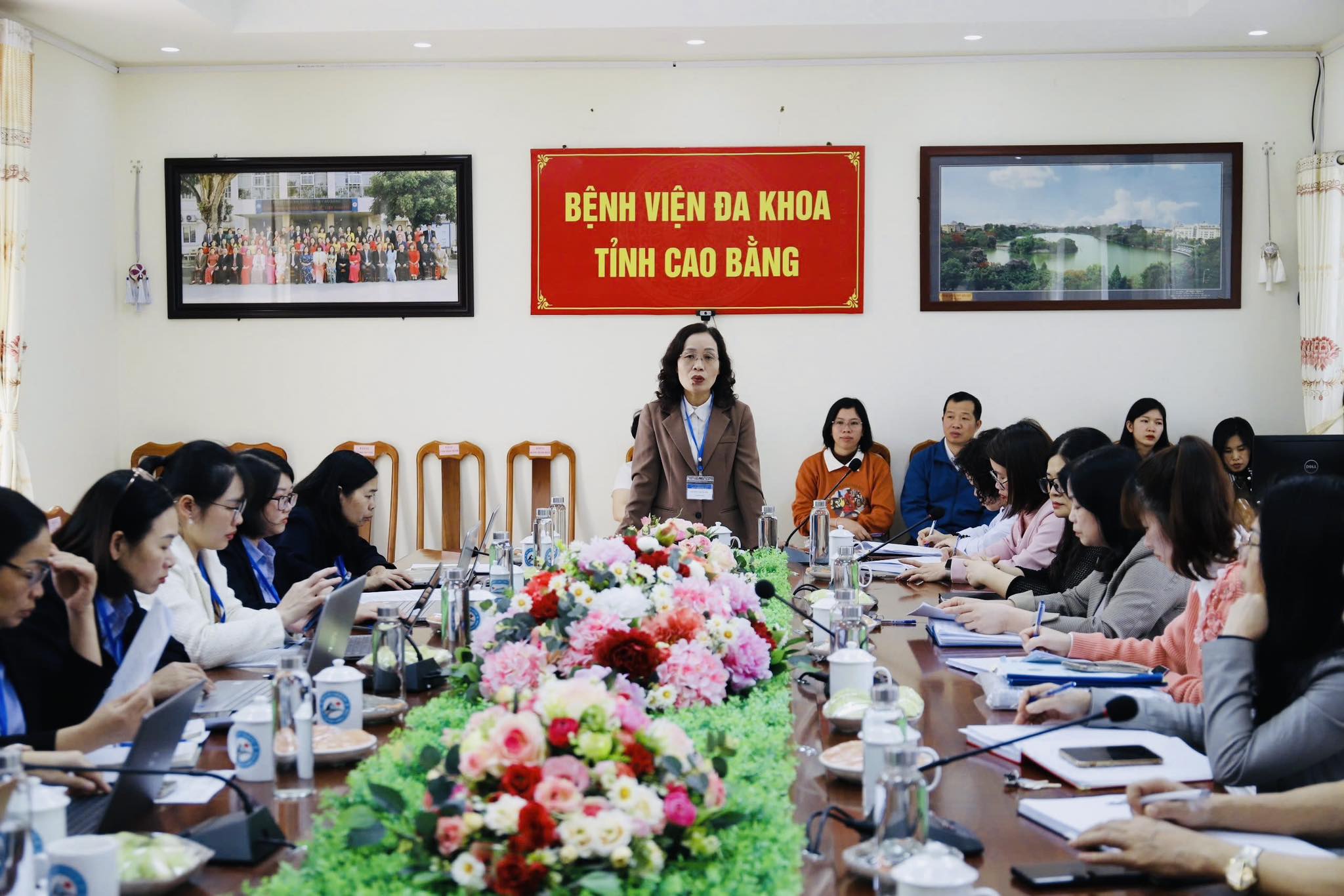 SỞ Y TẾ TỈNH CAO BẰNG KIỂM TRA, ĐÁNH GIÁ CHẤT LƯỢNG TẠI BỆNH VIỆN ĐA KHOA TỈNH CAO BẰNG NĂM 2024
