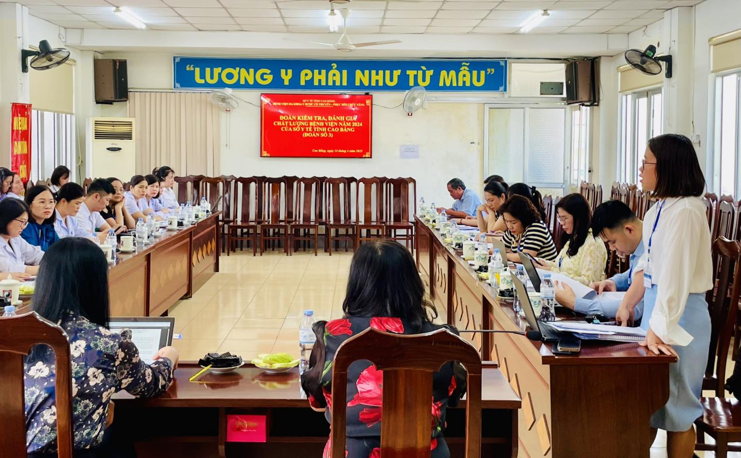 Đoàn kiểm tra số 3 của Sở Y tế Cao Bằng đánh giá chất lượng tại ba đơn vị y tế