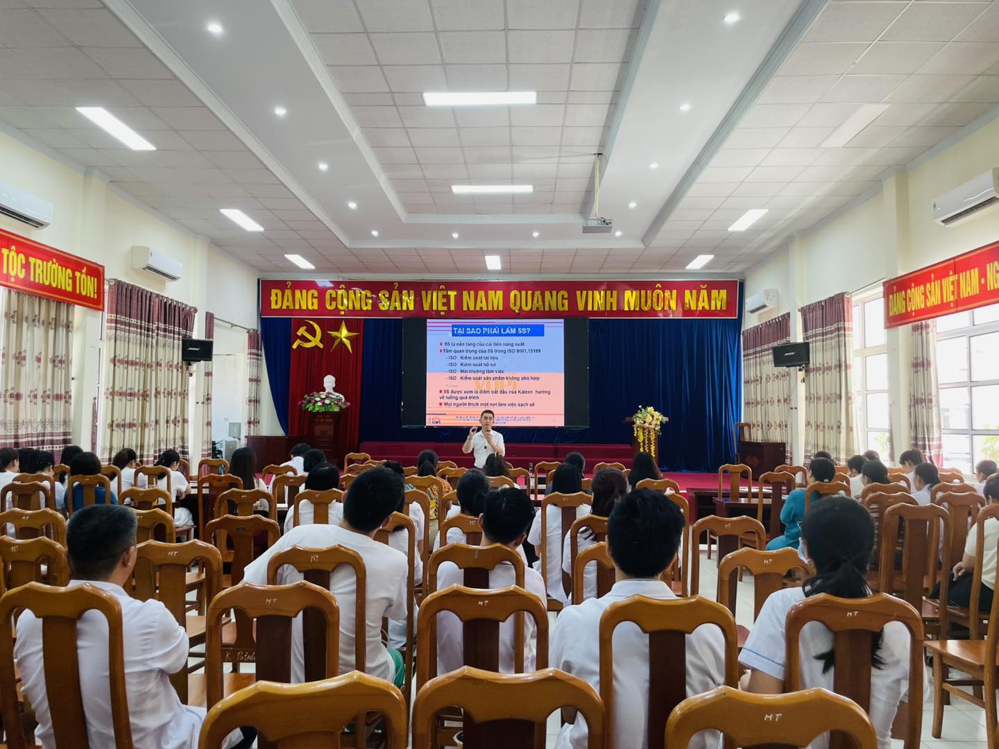 Viện Năng suất Việt Nam tổ chức khóa tập huấn thực hành áp dụng 5S trong bệnh viện