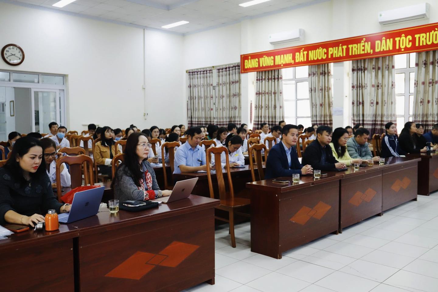 Các học viên tham gia tập huấn