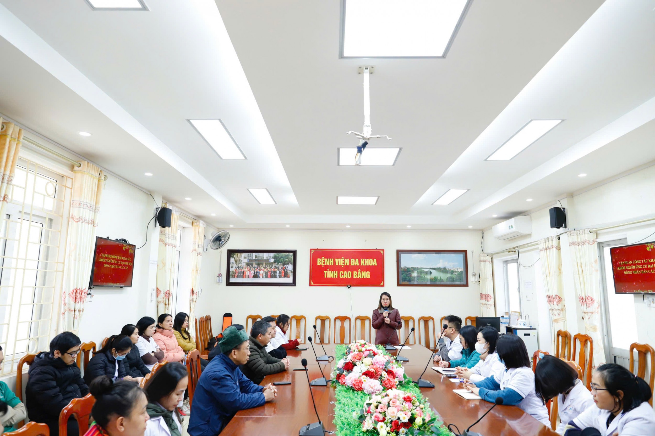 TẬP HUẤN CHUYÊN MÔN CHO NHÂN VIÊN Y TẾ THAM GIA KHÁM SỨC KHỎE PHỤC VỤ CÔNG TÁC BẦU CỬ ĐẠI BIỂU QUỐC HỘI KHÓA XVI VÀ ĐẠI BIỂU HĐND CÁC CẤP NHIỆM KỲ 2026–2031