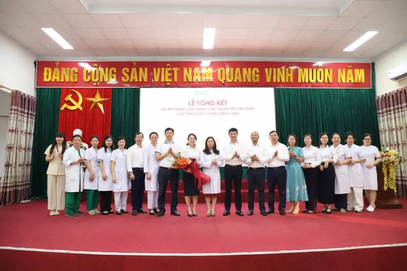 Bệnh viện Đa khoa tỉnh Cao Bằng tổng kết Dự án “Nâng cao năng lực quản trị tinh gọn, cải tiến chất lượng bệnh viện”