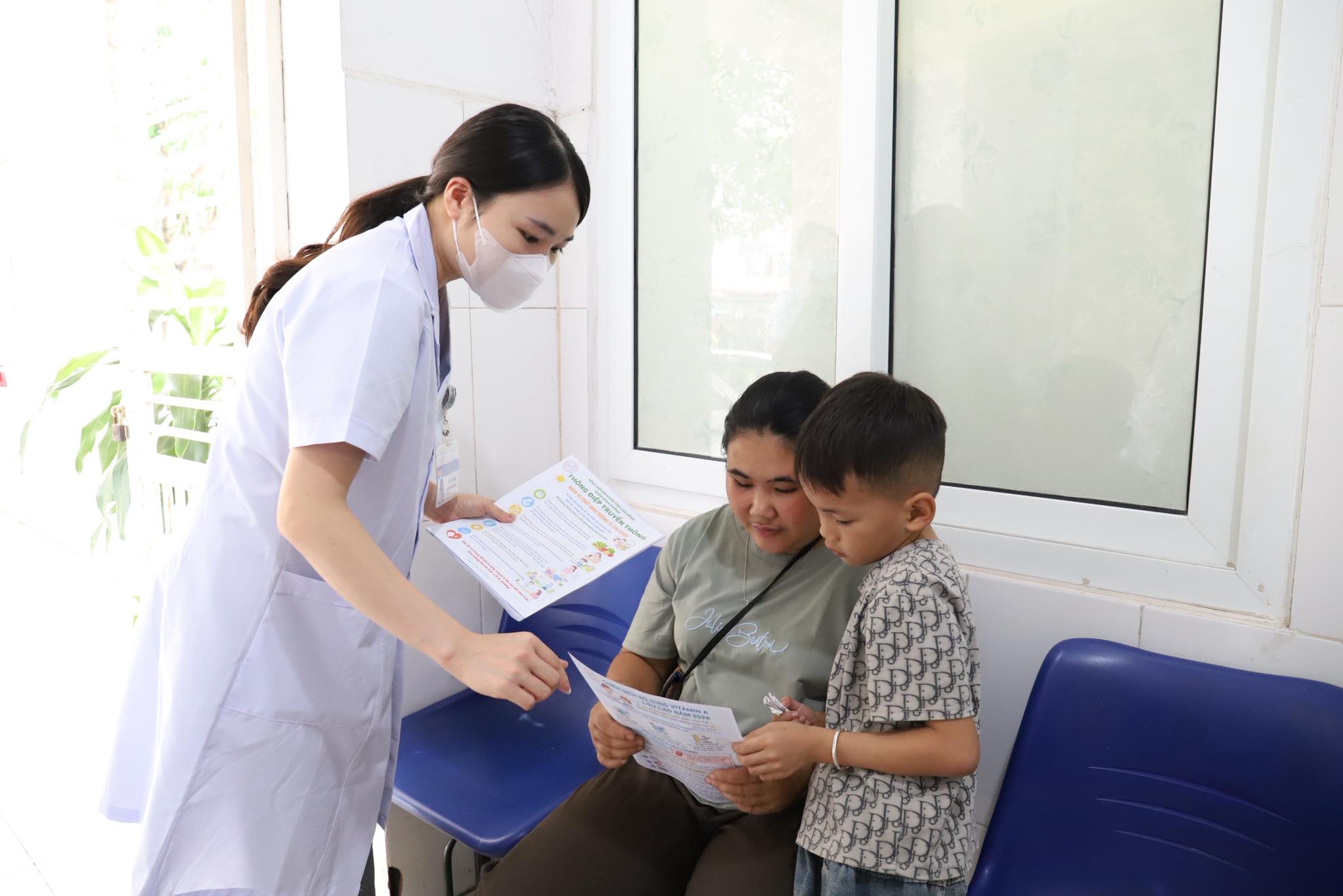 Khoa Dinh dưỡng Bệnh viện đa khoa tỉnh Cao Bằng truyền thông hưởng ứng Ngày Vi chất dinh dưỡng 1–2/6/2026
